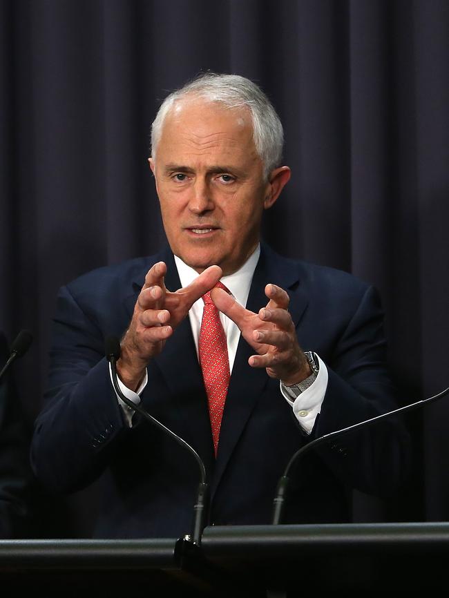 Prime Minister Malcolm Turnbull hopes the fast-tracking of “Snowy Mountains 2.0” scheme will ease the nation’s electricity crisis. Picture Kym Smith