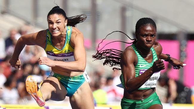 Australian Michelle Jenneke at the Commonwealth Games.