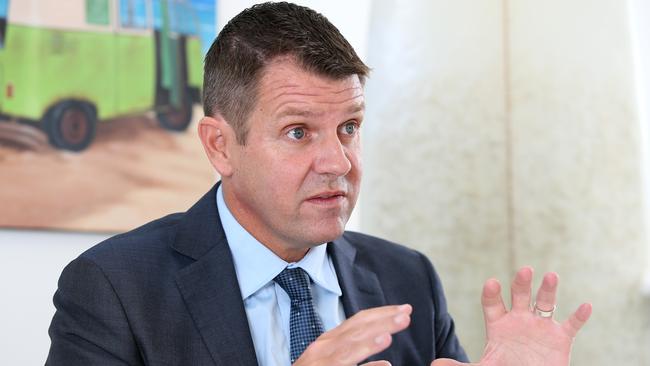 Mr Baird told the <i>Manly Daily</i> in January that the government had found consensus with councils on the peninsula Picture: Troy Snook.