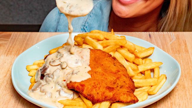 Fully booked: Rashays chicken schnitty has been sorely missed by customers.