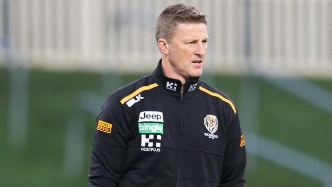 Richmond coach Damien Hardwick. Picture: Nikki Davis-Jones