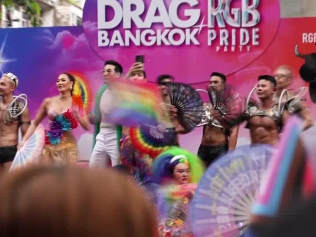 Bangkok streets awash with rainbows at Pride parade
