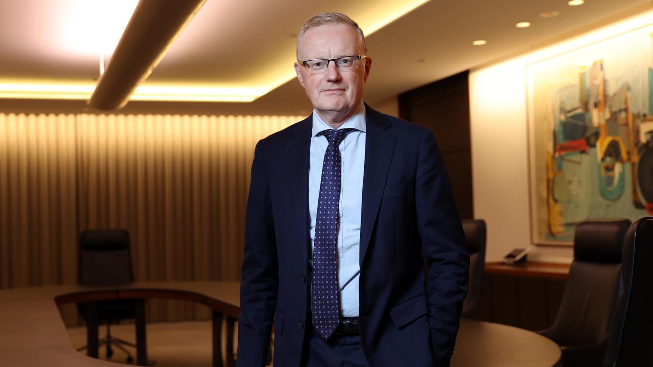 RBA Governor Philip Lowe. Picture: Richard Dobson