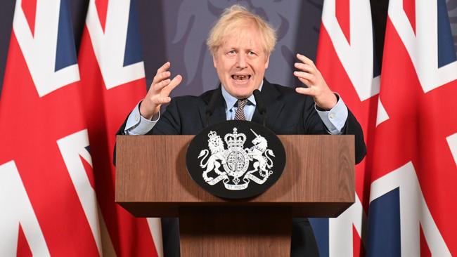 The Brexit odyssey has transformed Boris Johnson from a popular but politically slight figure into a divisive leader whose actions and views have — for good or ill — changed the course of British history. Picture: AFP