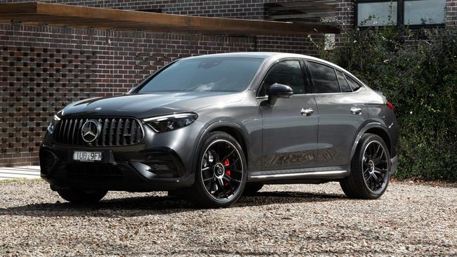 You’ll need at least $200,000 to park the Mercedes-Benz GLC 63 hybrid coupe in your driveway.