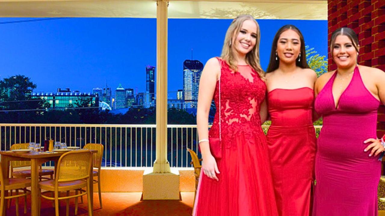 Glitter and gowns! Browns Plains State High School Year 12 students celebrated the end of secondary school with a formal dinner at The Greek Club in Brisbane.