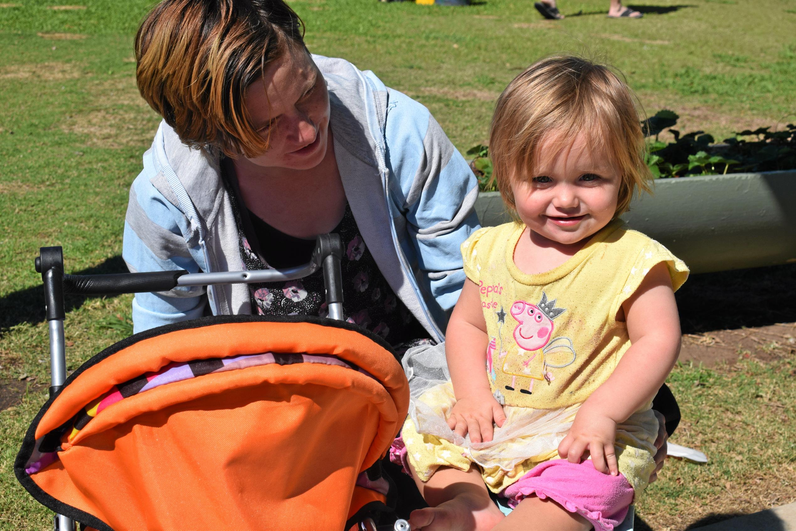 Sarah Richards and Olivia Ison. Picture: Emily Bradfield