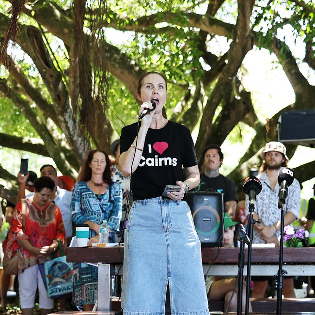 Many constituents have told Cairns Mayor Amy Eden that they are feeling unsafe and uneasy in more remote locations across the Far North. Picture: Brendan Radke