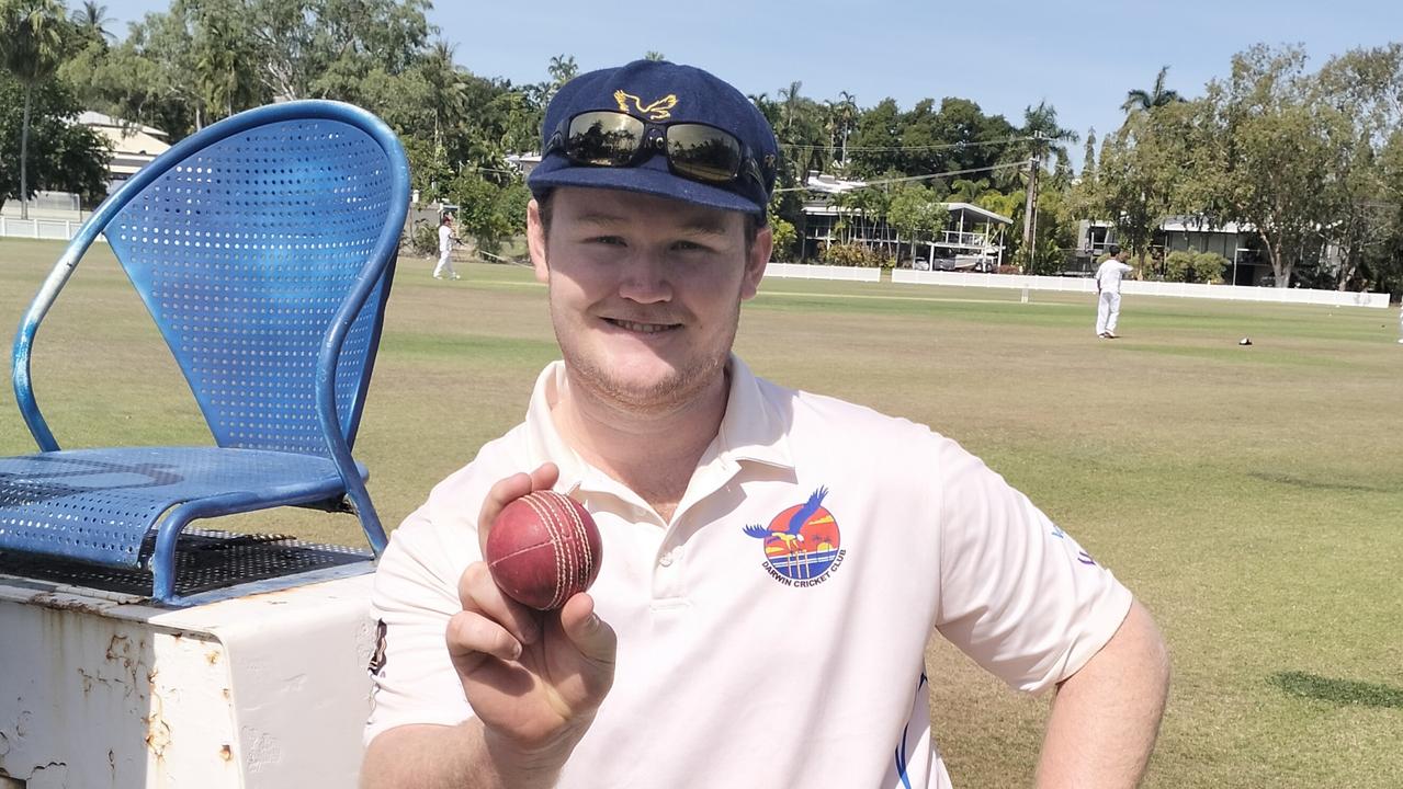 Will Pilkington took 7/26 for Darwin against Palmerston. Picture: Ian Butterworth.