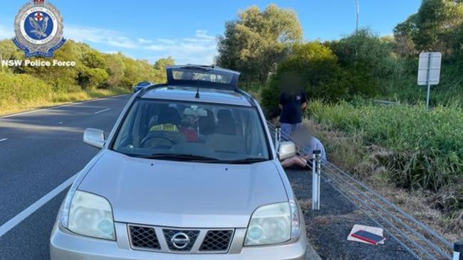 Police allege they found 6.7kg of cocaine in a vehicle being driven by Mr Armour near Bangalow.