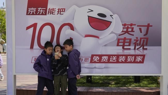 Like Tianmen, other cities are also offering housing subsidies tied to births, which could help address a glut of unsold apartments in the wake of China’s real-estate bust. Picture: AP