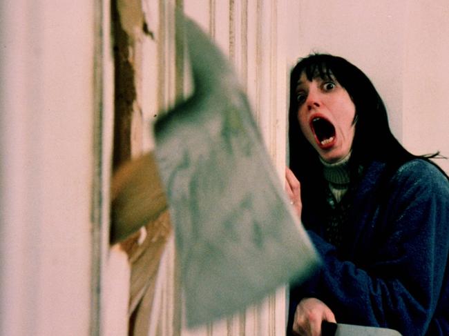 Actor Shelley Duvall in a scene from the film The Shining.