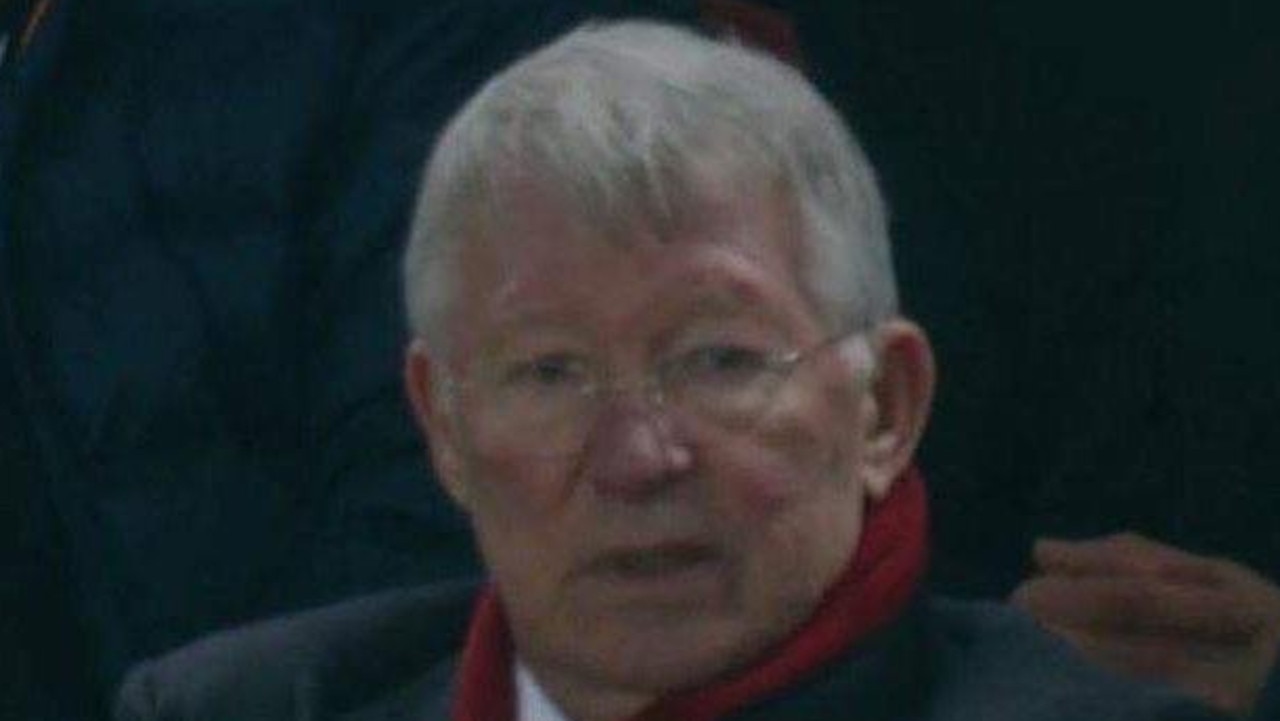 Sir Alex Ferguson looked furious in the stands as United were dominated by Liverpool.