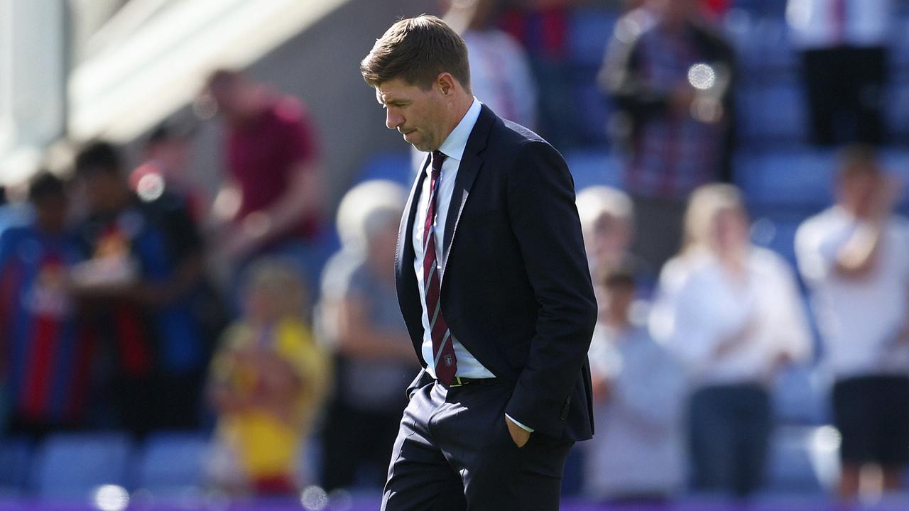 The pressure is building on Steven Gerrard. (Photo by Christopher Lee/Getty Images)
