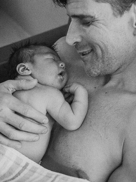 Osher Gunsberg missed the taping of the Bachelorette finale for his son’s birth. Picture: Instagram