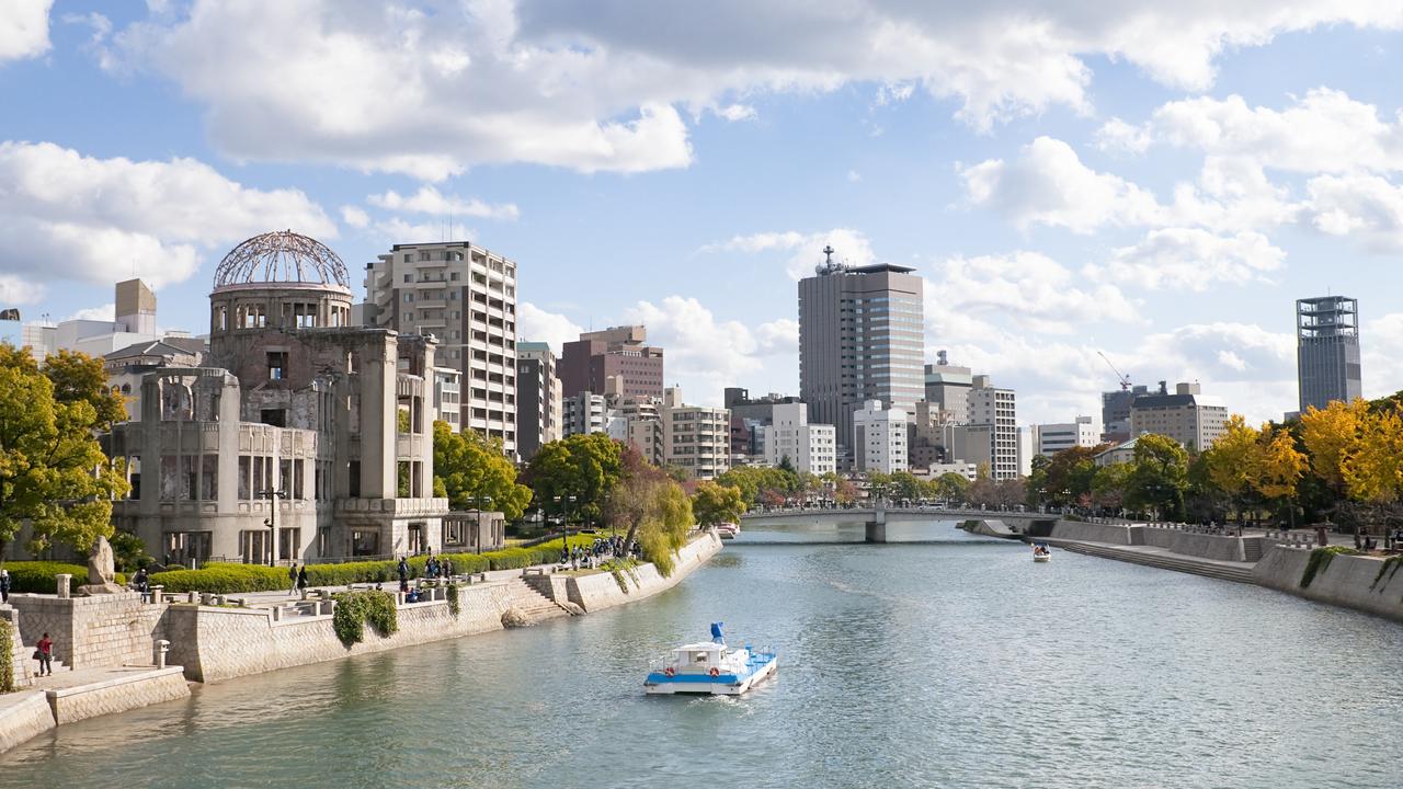 The serene city of Hiroshima, infamous for the 1945 atomic bombing, is now a thriving tourist destination.