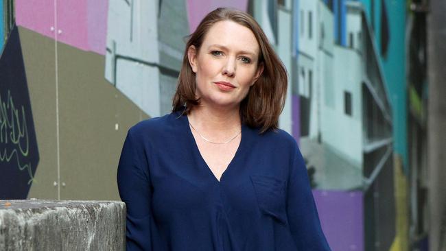 British author Paula Hawkins is releasing her new book A Slow Fire Burning. Picture: Hollie Adams