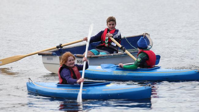 The annual Clarence Council's Seafarers festival is held at the Bellerive Boardwalk. (L-R) PIC: MATT THOMPSON