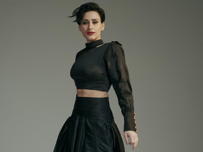 The Voice 2019 winner Diana Rouvas has joined the competition to be Australia's 2020 Eurovision representative. Picture: SBS-TV.