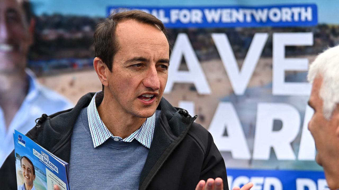 Dave Sharma lost the previously-safe Liberal seat of Wentworth to an independent. Picture: Steven Saphore
