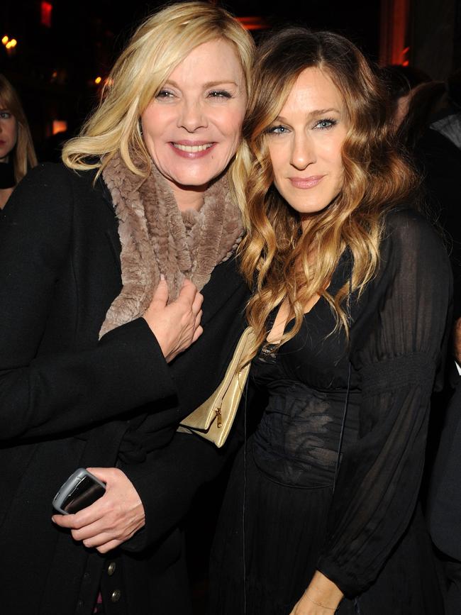 Kim Cattrall and Sarah Jessica Parker’s became strained when Cattrall rejected a third SACT movie. Picture: Bryan Bedder/Getty Images