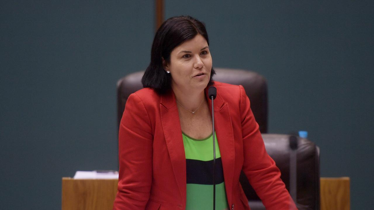 Chief Minister Natasha Fyles suggested a vote be held on whether communities go dry or not. Picture: (A)manda Parkinson