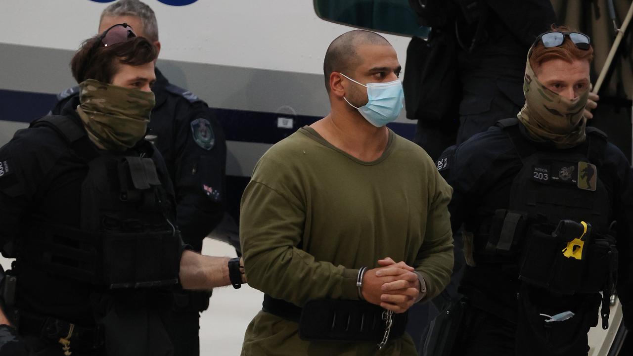 The fugitive was captured attempting to enter Queensland. Picture: NCA NewsWire / David Swift