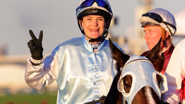 Sarah Eilbeck backed up her double at Doomben on Saturday with another long-priced winner on Wednesday. Picture: Darren England