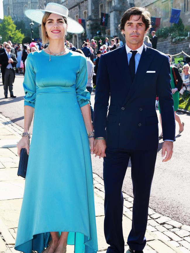 Delfina Blaquier and Nacho Figueras attended Prince Harry and Meghan Markle’s wedding in May. Picture: Chris Jackson/Getty