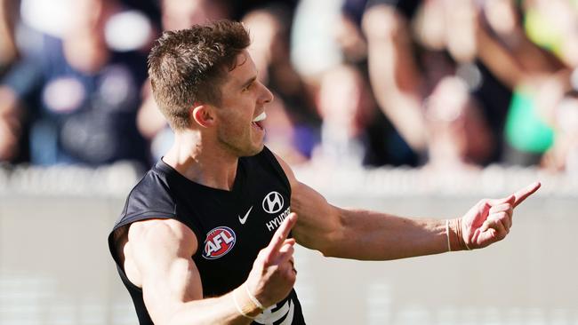 Marc Murphy wants to play finals at Carlton. Picture: AAP Image/Michael Dodge