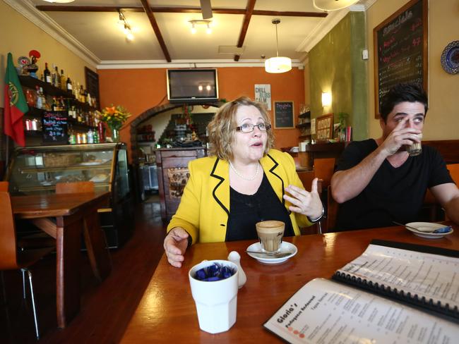 Gloria Belinha, serving traditional Portuguese food, opened the cafe in 1988 and her daughter and son have helped run it since.