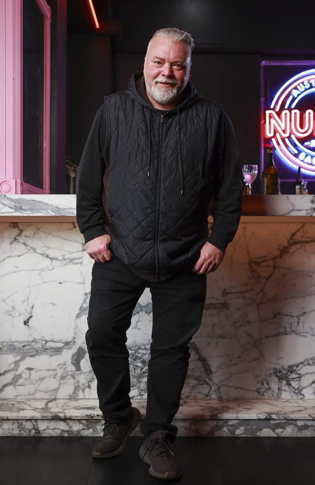 Kyle Sandilands has a new business venture — a tipping app called TapJar. Picture: Justin Lloyd.