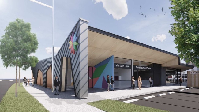 The site will house Blacktown Council’s future neighbourhood centre. Picture: Supplied