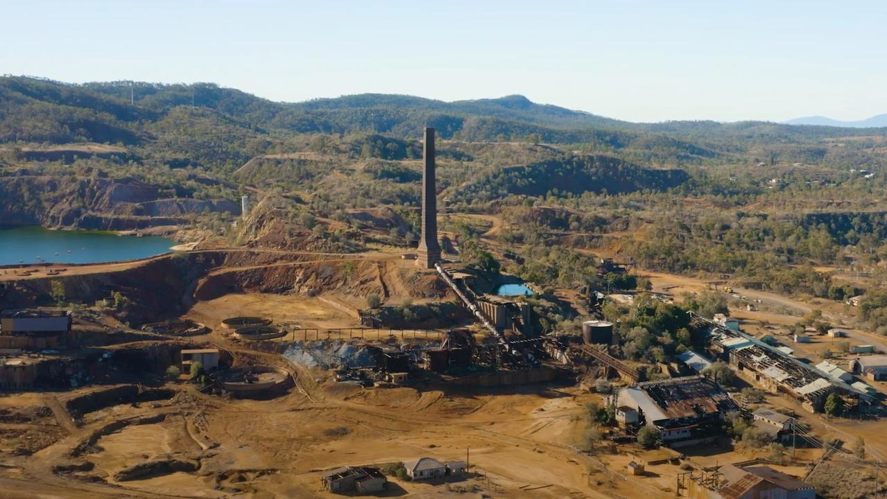 The incredible Mount Morgan mine, which was once the soul of the town.