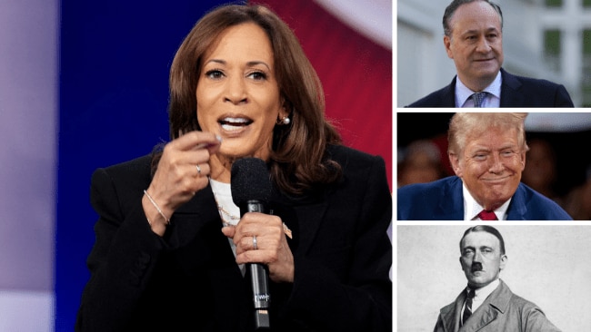 Trump slams ‘warped’ Kamala, as Emhoff’s ‘abused’ ex breaks silence