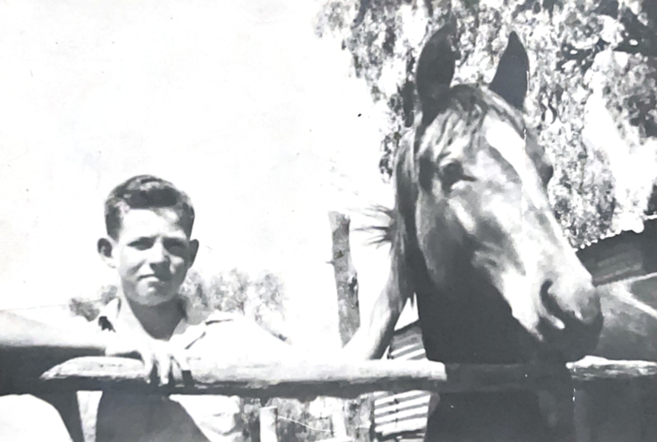 John Hall as a youngster in Hawker. Picture: Supplied