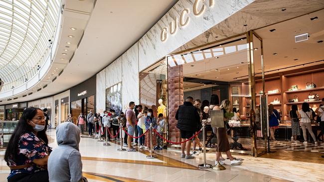 Luxury shopping has been driven by wealth creation as a result of strong gains in housing in the past few years. Picture: Getty Images