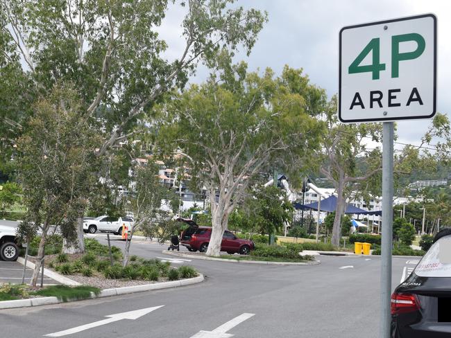 Paid parking will come into force at the car park next to the Whitsunday Sailing Club in March. Photo: Elyse Wurm
