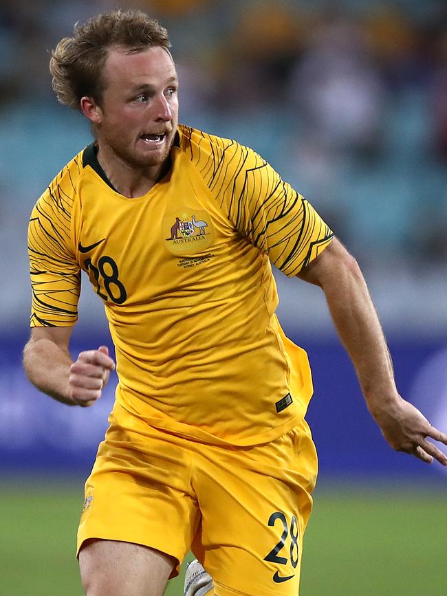 Sydney FC’s Rhyan Grant on his Socceroos debut.