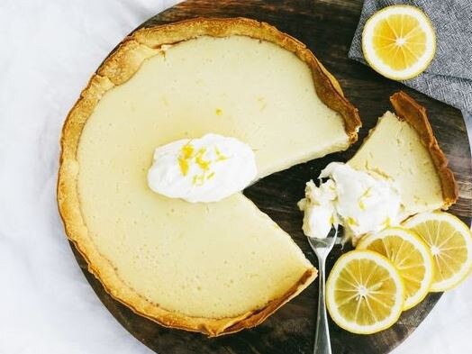 Condensed Milk Lemon Tart.