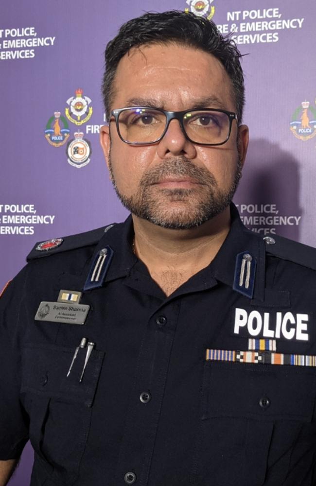 NT Police Acting Assistant Commissioner Sachin Sharma said the serious nature of the incident required a different approach.