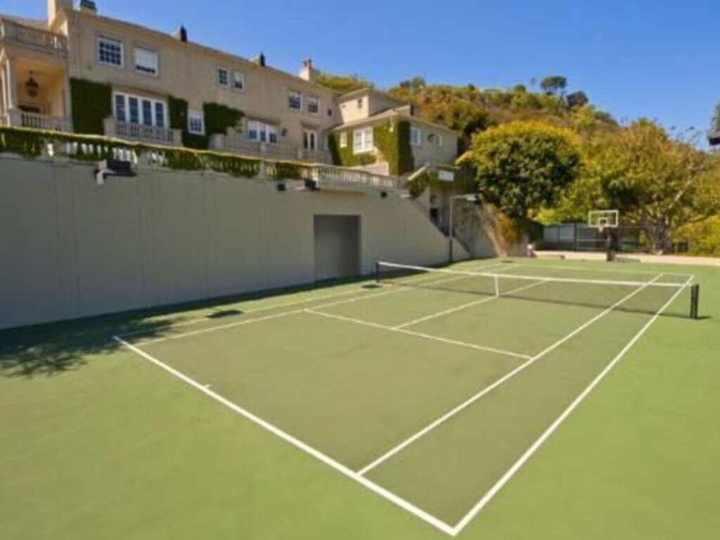 The home had six bedrooms and a tennis court. Picture: Realtor.com