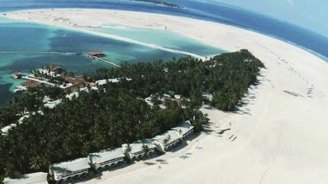 Faru island before the Tsunami. Picture: Supplied.