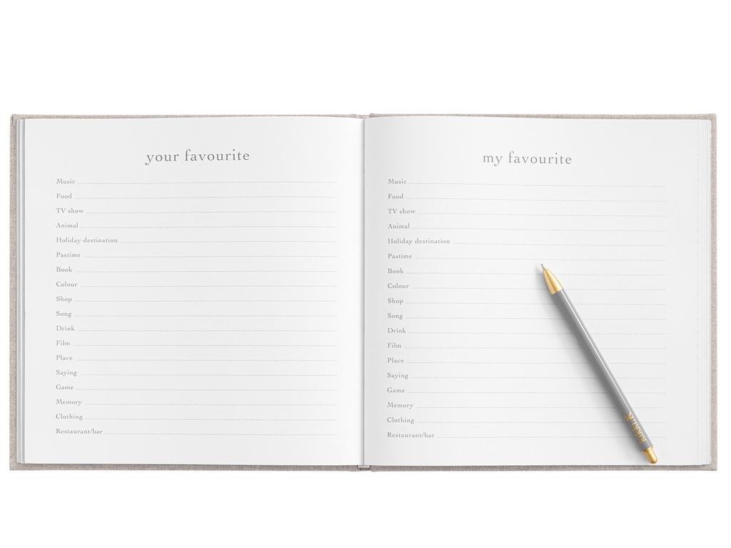 Kikki K You And Me Memory Book.