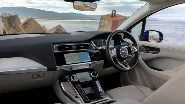 Jaguar I-Pace Interior. Photo: Supplied.