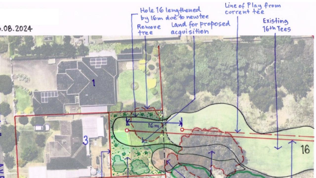 Documents reveal plans to expand the hole by 16m. Picture: URPS