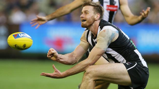 Jordan Roughead’s defection to Collingwood has yet to be fully explained. Picture: Michael Klein