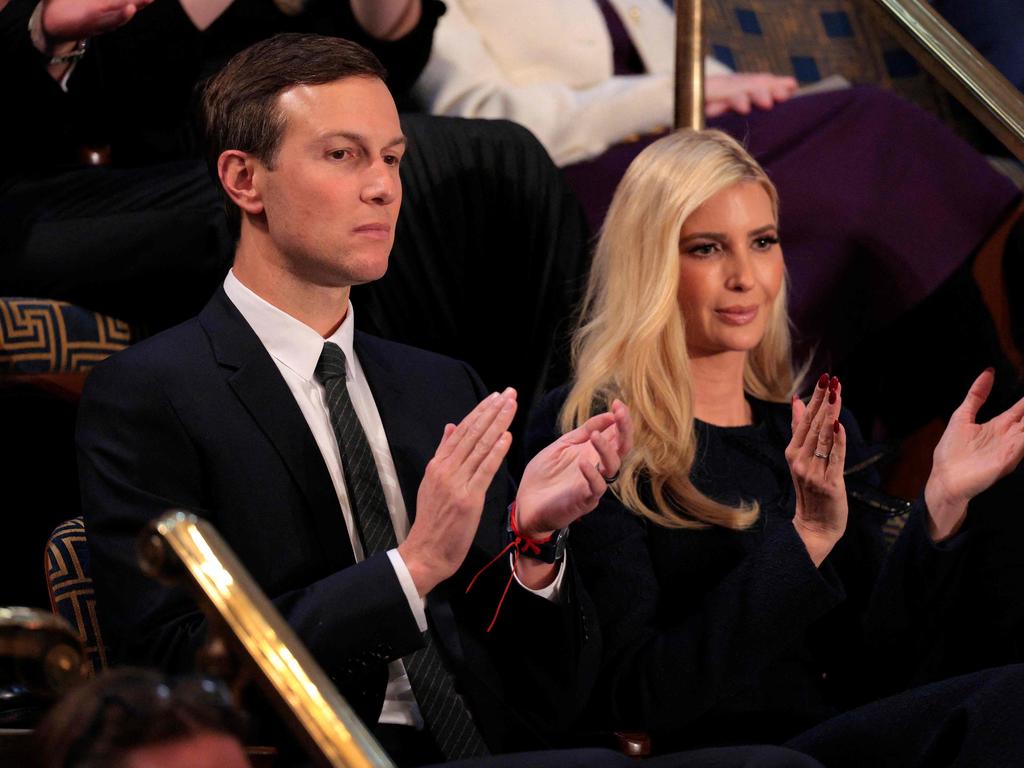 Ivanka Trump and husband Jared Kushner live in Miami with their children. Picture: Getty Images