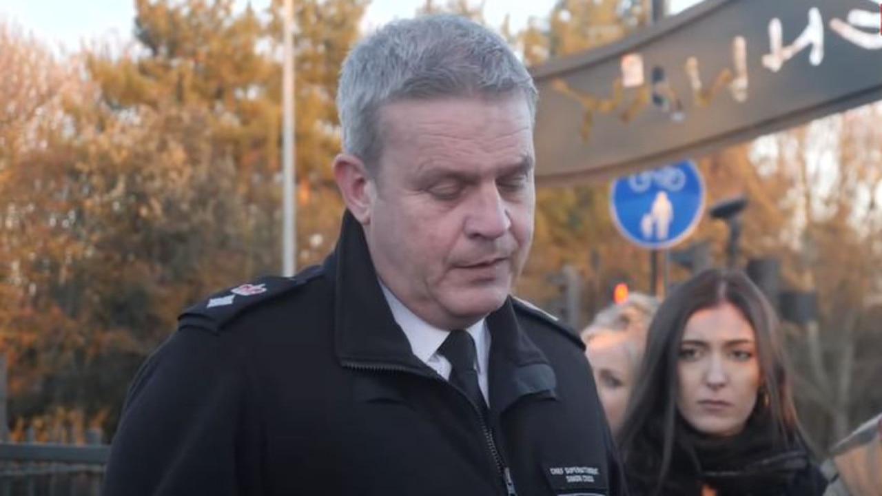 Chief Superintendent Simon Crick said police are concerned for the baby’s mother. Picture: Sky News