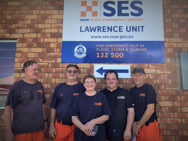 Like the other eight Clarence Valley units, the Lawrence SES crew is a small operation.